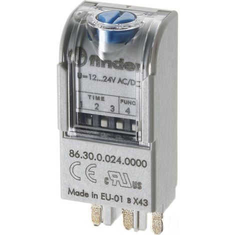 Finder Zeitmodul 12-24VAC/DC,IP20 86.30.0.024.0000