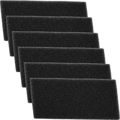 Lot de 6 filtres pour sèche-linge Bauknecht Privileg Whirlpool HX 481010354757 - Filtre éponge pour sèche-linge à pompe à chaleur (1/5)