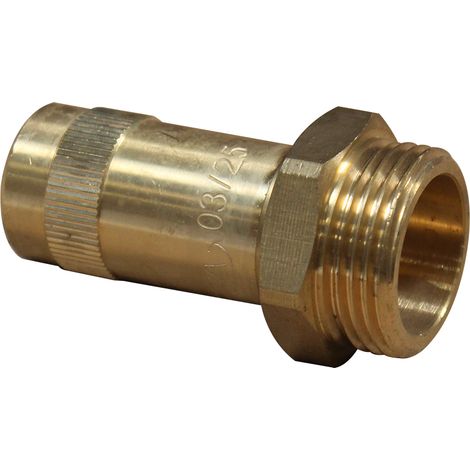 Anti-Bélier à ressort 1" (26/34) Mâle - Laiton ACS - Thermador