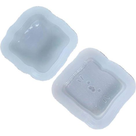 Moule à pain ours en résine époxy, moule à savon DIY, moule à toast ours mignon en silicone