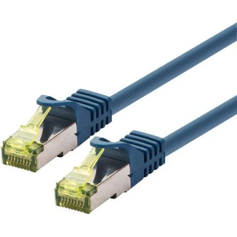 Cavo patch LOGON PRO SFTP/AWG26/LSOH 7 m - CAT6A 500 MHz - BLU, TCR6ASS070B