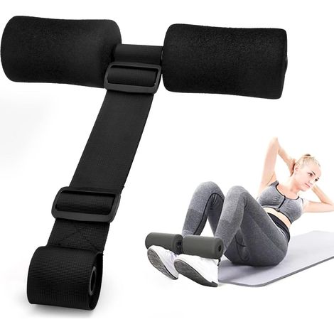 Sangle de serrage nordique - Sangle de serrage portable - Accessoire de gym - Étireur de fascias - Réglable - Ceinture abdominale pour la gym, l'entraînement, les voyages (1/5)