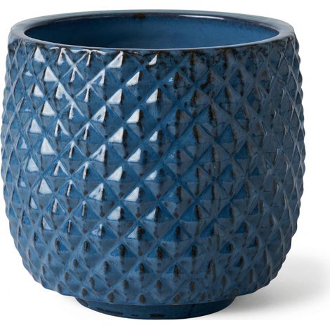 Vaso MARS 30x30cm blu antico