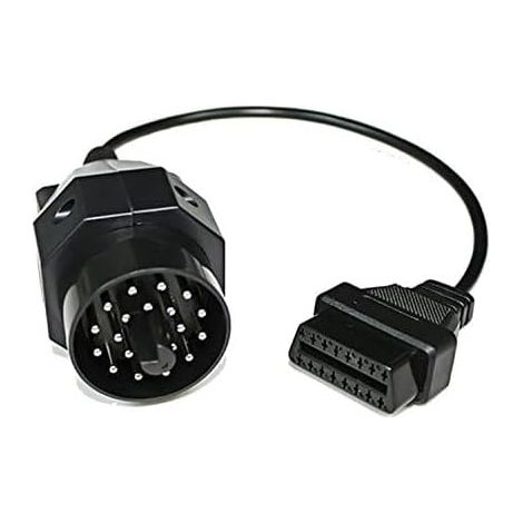 20-Pin zu OBD2 16-Pin Adapterkabel Diagnose-Stecker Diagnosekabel für BMW-Fahrzeuge (Kfz-Diagnose)