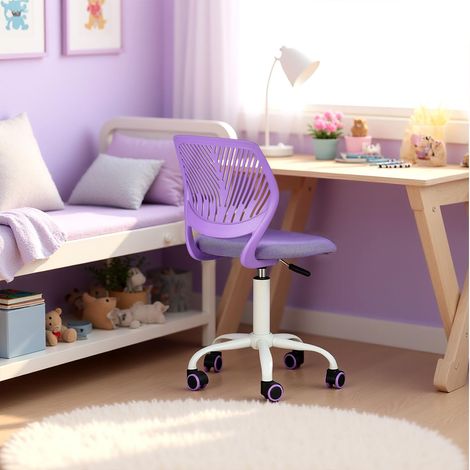 Chaise pivotante Confortable - Hauteur réglable - Rotation à 360 ° - Housse en Tissu PP - Dos en polyuréthane - roulettes de 130 kg - pour Chambre d'allaitement (1/4)