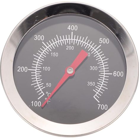 Thermomètre de Barbecue Bimétallique Acier Inoxydable Précision (1/5)
