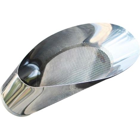 Pelle Tamis en Acier Inoxydable pour Jardinage et Plantation, Outil à Main pour Bonsaï et Succulentes, Tamis à Terre Compact Moyen, Séparation Sol et Pierres, Accessoire (1/2)