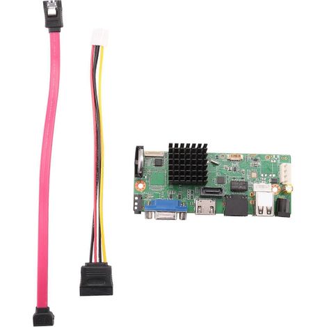 Enregistreur vidéo numérique (DVR) réseau H.265 10 canaux x 5 MP avec caméra IP, détection faciale humaine max. 12T, OVNIF XMEYE, 1 port SATA P2P (1/5)