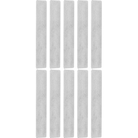 10 pièces accessoires de pompe rectangulaire en fonte de plaque de soupape de compresseur d'air pour cylindre de 51mm (1/5)