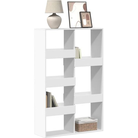 Bücherregal Weiß 100x33x155,5 cm Holzwerkstoff