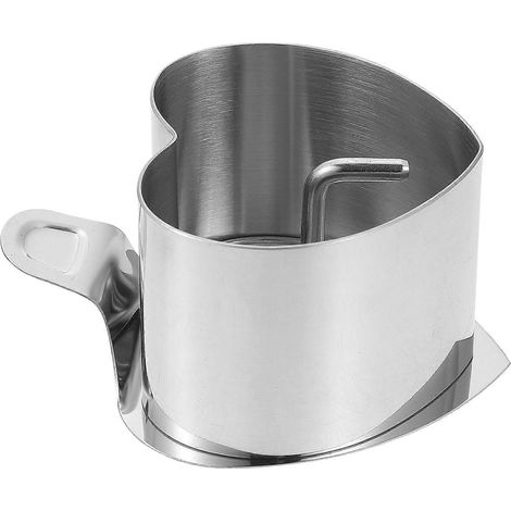 ensemble d'outils de pâtisserie DIY durables en acier inoxydable pour moules à gâteaux-11.5X7.5X5.5CM-Silver