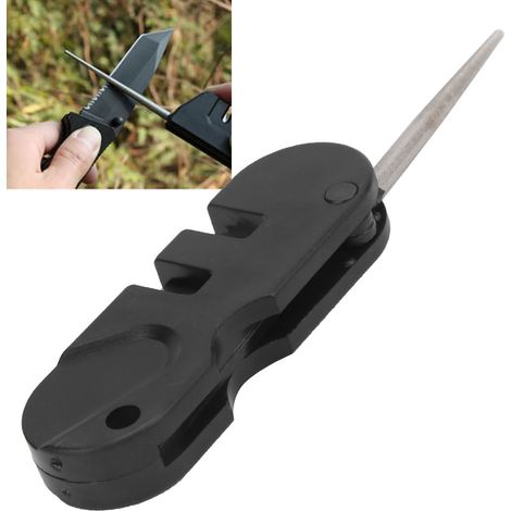 Aiguisoir de Couteaux 4 en 1 en Carbure de Tungstène Portable pour Outils de Cuisine et de Plein Air (1/5)