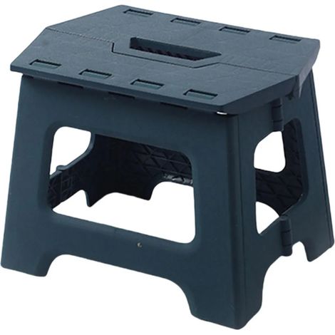 Banc pliant, repose-pieds multifonctionnel, coussin d'assise portable, marchepied pliable avec poignée de sécurité pour les tout-petits et les personnes âgées (1/5)