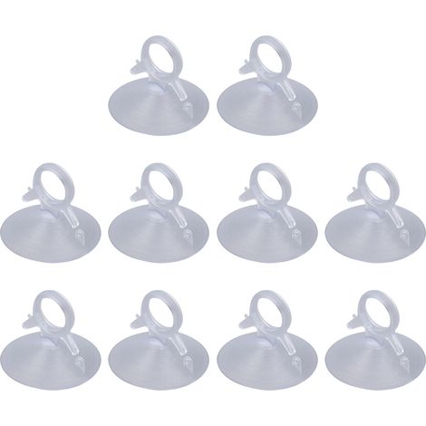 Ventouse de pare-brise en PVC transparent haute résistance avec anneau de traction pour panneaux solaires et carrelage. Convient également aux vitres de voiture et aux carreaux de céramique. (1/5)