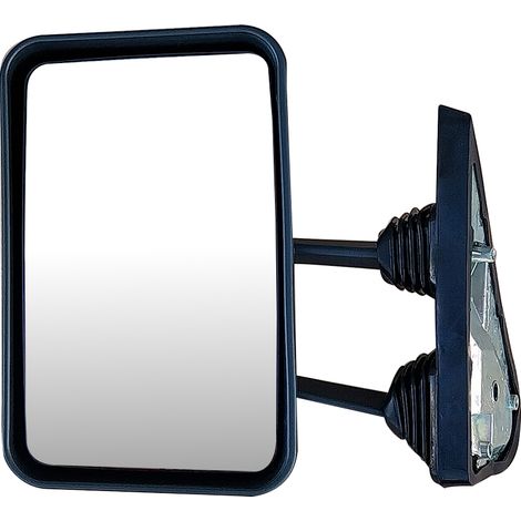SPECCHIO RETROVISORE SINISTRO BRACCIO CORTO MANUALE - COVER COLORE GRIGIO - NON RISCALDATO - IVECO - Daily 1996 - 93936852