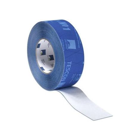 Ruban adhésif TESCON No.1 30m x 6cm – Colle SOLID résistante à l'eau – Pour collage étanche à l'air – Température d'application -10°C – Proclima