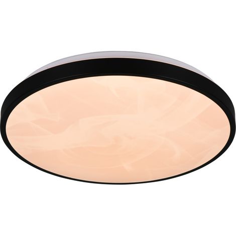 Trio LED-Deckenleuchte Fena Ø38,5 cm schwarz matt DIP-Switch Deckenlampen (1/3)