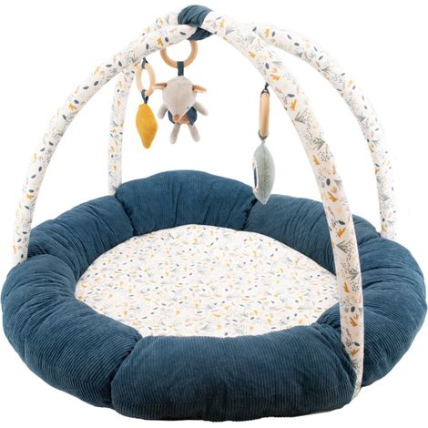 Tapis d'activités bébé Bleu 90 cm (1/4)