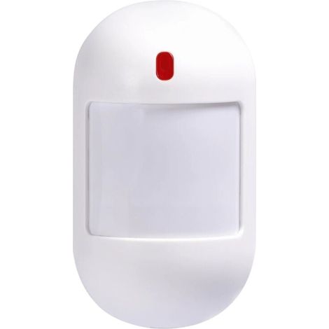 ZVD-Détecteur infrarouge sans fil 433MHz Détecteur antivol Alarme Maison sans Fil sans Fil détection de mouvement infrarouge du corps humain, alarme infrarouge enfichable (1/4)