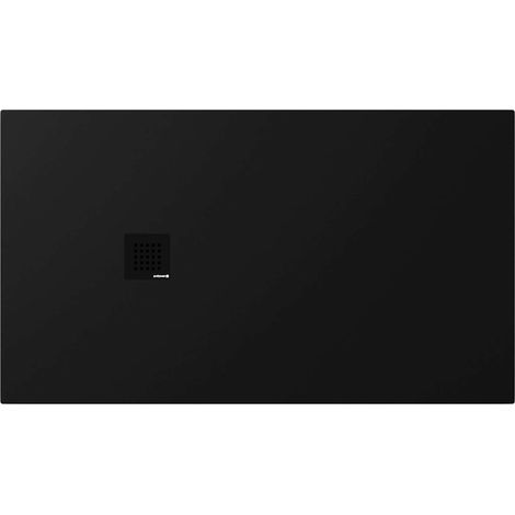 Polysan Tre - Plato de ducha Neca de 140x80 cm, negro mate. 84304.21 (1/5)