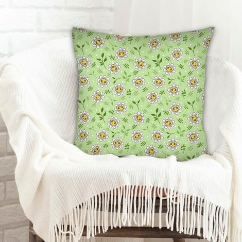 Housse de coussin 45x45 cm carrée résistant pour mariage, anniversaire, la Saint-Valentin, la Fête des Mères et des Pères (1/5)
