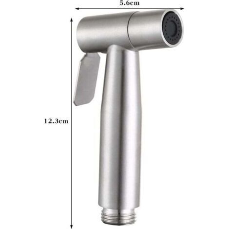 2-teiliges Bidet-Sprühset, Toilettensprüher, Bidet-Sprühset aus Edelstahl, Körperpflege- und Toilettensprüher – SCHWERGEWICHT (1/3)