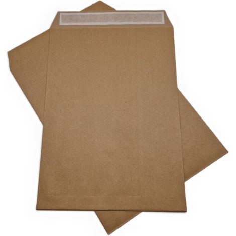 Lot de 100 Pochettes E4 280 x 400 mm sans fenêtre Kraft 90gr (1/4)