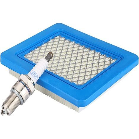 Filtre à Air Bougie Remplacement pour Honda GCV135 GCV160 GX100 GC135 GC160 GCV190A Briggs & Stratton 491588 399959 491588S(Filtres à air & F7TC Bougie) (1/5)