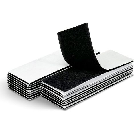 GDHZS-  Lot de 16 paires à nappe autocollantes avec bandes auto-agrippantes invisibles pour nappe de table de pique-nique - Pinces pour intérieur et extérieur (1/5)