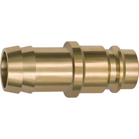 Riegler Einstecktülle für Kupplungen NW 19, Messing blank, Tülle LW 19 (1/2)