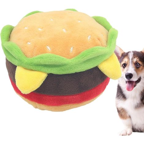 Juguete de hamburguesa para mascotas - Simulación de papas fritas de peluche (1/5)