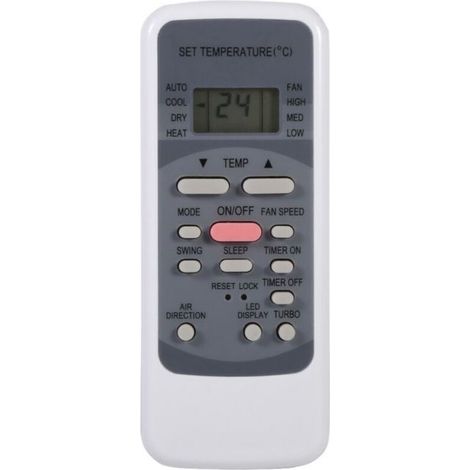Télécommande universelle de remplacement pour climatiseur Midea R51M/E, nouvelle mode (1/5)