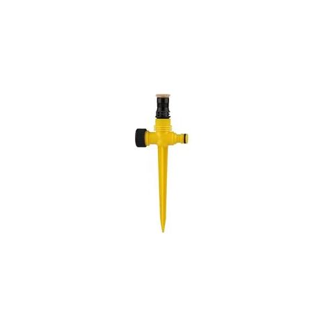 Lot de 4 arroseurs automatiques 360° - Asperseur d'arrosage réglable avec brumisateur - Système d'irrigation pour pelouse et Jardin - Raccord Rapide - Arrosage extérieur Automatique