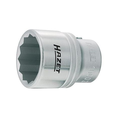 HAZET Doppel-6-Kant-Steckschlüssel-Einsatz 1000Z-24 s: 24 mm Vierkant hohl 20 mm (3/4") (1/4)