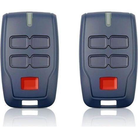 2 x Remote Control for Gate BFT MITTO B RCB4,433.92Mhz 4 Buttons 4 Channels Blue Rolling Code for Rolling BFT MITTO B RCB04 R1 CLEAR ICE RCB02 VINEYARD (1/4)