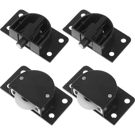 jojofuny 2 jeux de roulettes pour portes de placard coulissantes (1/5)