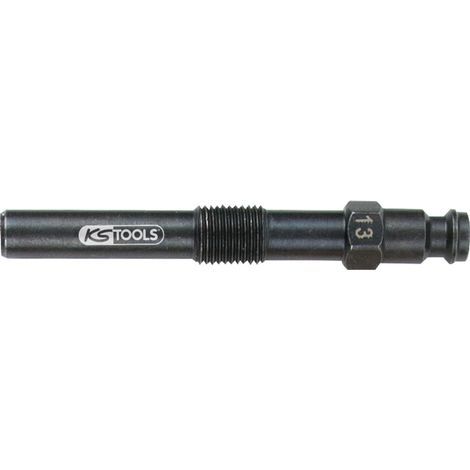 KS Tools Glühkerzen Adapter, M10x1,0 mit Außengewinde, Länge 74 mm (1/2)