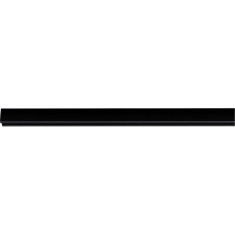 Paulmann – Rail pour luminaire 96904 – Système d'éclairage haute tension 1m – Couleur noir mat – Max. puissance 1000W