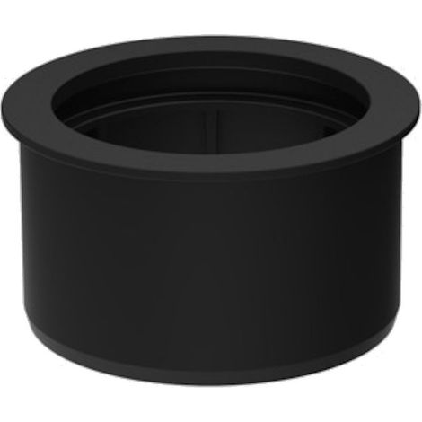 SANIT Übergangsmuffe DN90/DN100 schwarz (1/2)