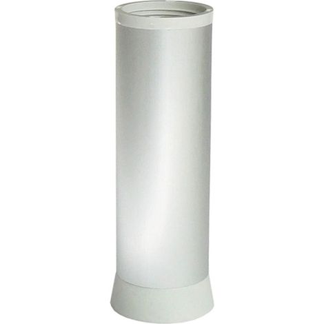 Pied aluminium ø40 - Base : Ø 45 mm - Décor : Gris argent - Diamètre : 40 mm - Hauteur : 233 mm - VOLPATO (1/3)