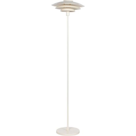 Lampara Pie Metal 38X38X155 Blanco (1/5)