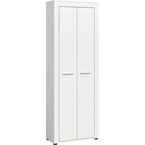 Jam Kleiderschrank 2 Türen weiß.