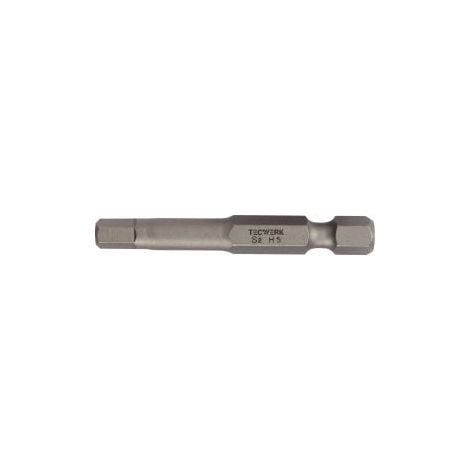 Bit 1/4 pulgada 2mm L.50mm TECWERK (1/2)