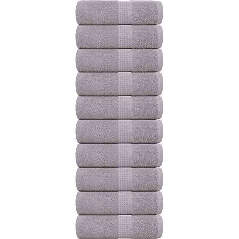 Waschtücher FROGN 10 Stk. Grau 30x30 cm 360 g/m²