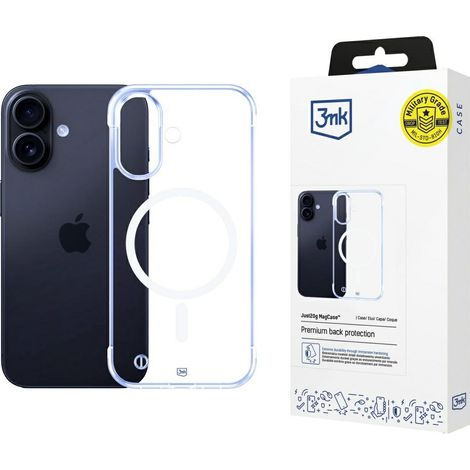 Apple iPhone 16 - Étui MagCase 3mk Just20g (1/3)