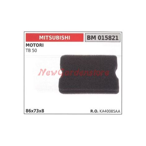 Filtre à air MITSUBISHI moteur 2 temps débroussailleuse débroussailleuse 015821