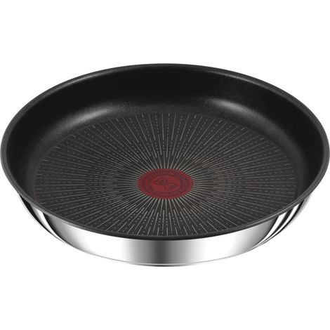 Poêle Compatible induction 26 cm Inox (1/5)