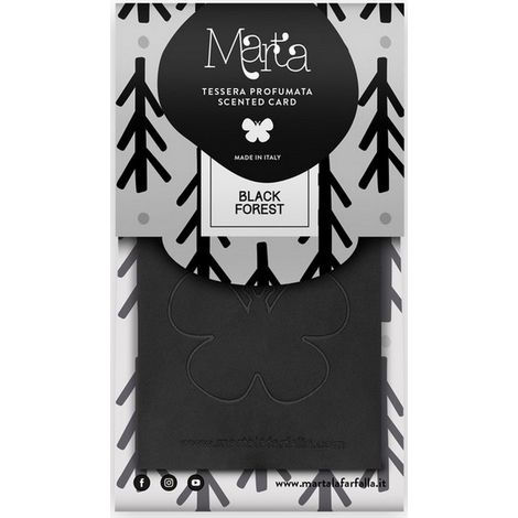 1PZ PROFUMATORE APPENDIBILE ''MARTA CARD'' Foresta Nera