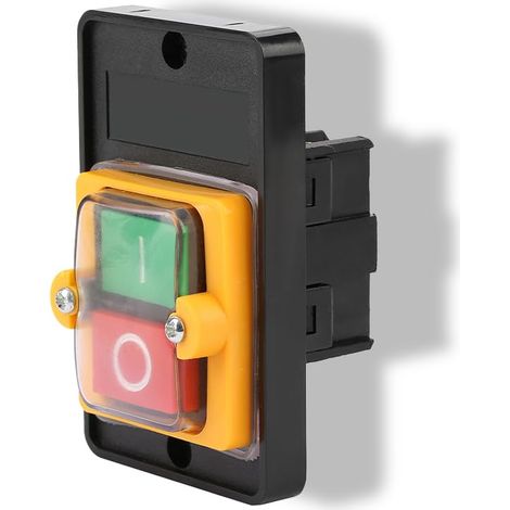 Wasserdichter Drucktastermotor, Schalter, Bohrmaschine, Karabiner, selbstsichernd, Steuerung für mechanische Geräte, Staubschutz-Montagestation, Industriemaschine 10A 220V 380V - Kao - 5M