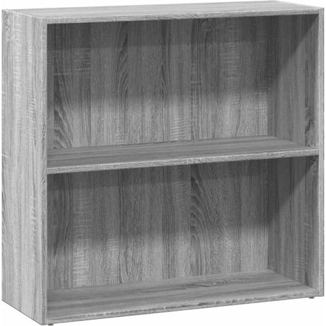 Maison Exclusive - Bücherregal Grau Sonoma 80x30x77 cm Holzwerkst